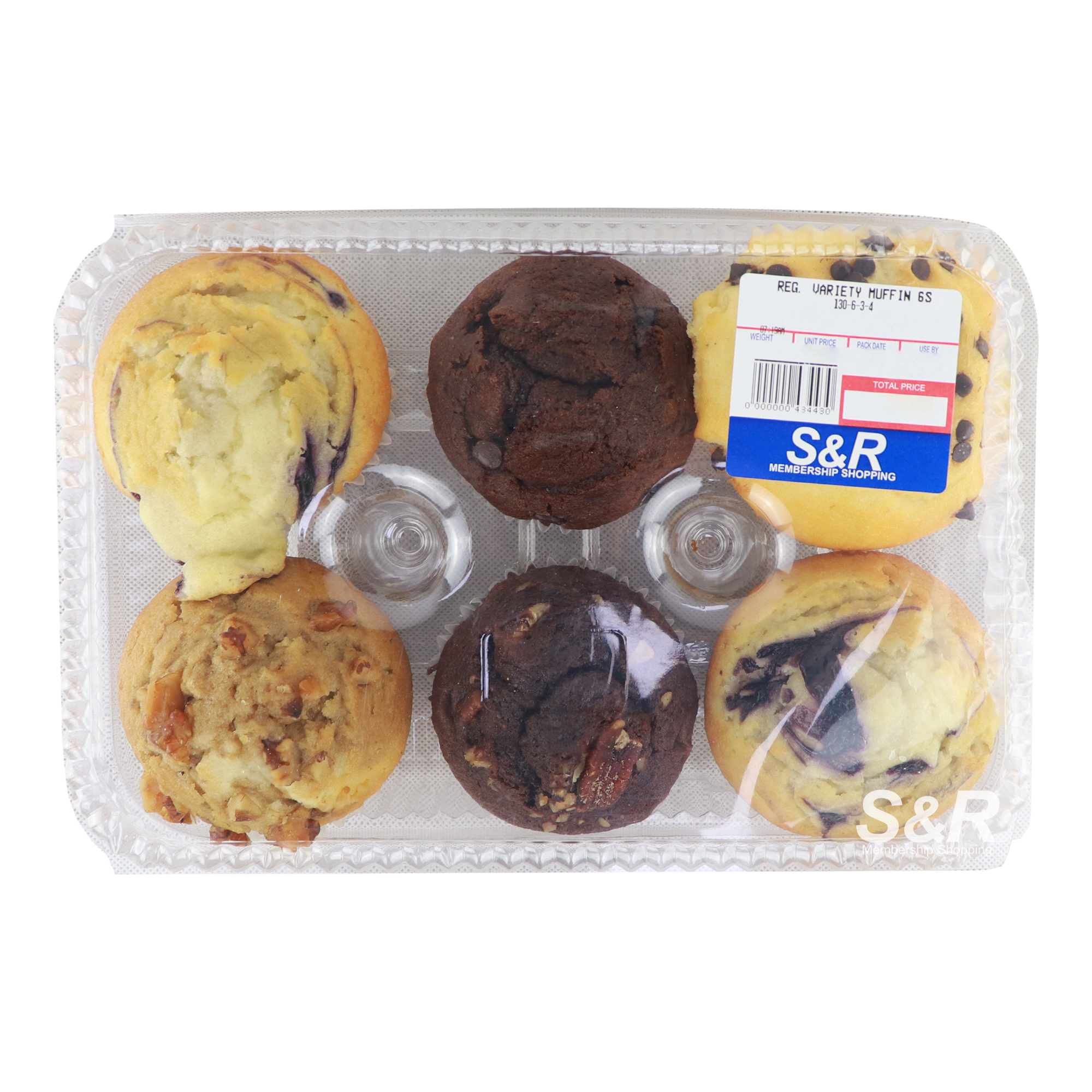 S&R Regular Variety Muffins 6pcs